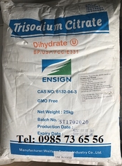 Trisodium citrate, natri citrat, Sodium Citrate, C6H5Na3O7