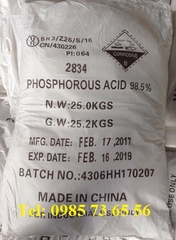 bán H3PO3, Phosphorous acid, phosphonic acid, Axit phosphorơ