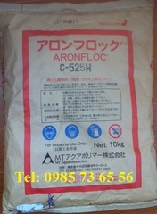 bán aronfloc C-525H, Polymer C525H, chất trợ lắng cation, CPAM