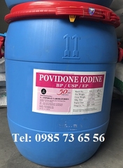 Povidone Iodine, PVP - Iodine, Polyvinylpyrrolidone, PVP-I