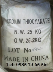 bán NaSCN, Sodium thiocyanate, Sodium sulfocyanate, Natri thioxyanat