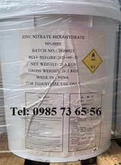 bán kẽm nitrate, Zinc nitrate hexahydrate, Zn(NO3)2.6H2O