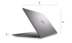 Laptop Dell Vostro 5502 (70231340)/ Gray/ Intel Core i5-1135G7 (up to 4.20 Ghz, 8MB)/ RAM 8GB DDR4/ 256GB SSD/ Intel Iris Xe Graphics/ 15.6 inch FHD/ 3 Cell/ Win 10/ 1 Yr