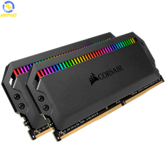 Ram Corsair Dominator Platinum RGB 32GB (2x16GB) DDR4 3200MHz (Đen)