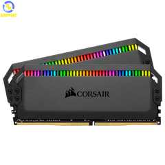 Ram Corsair Dominator Platinum RGB 32GB (2x16GB) DDR4 3200MHz (Đen)