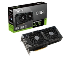 CARD màn hình VGA ASUS Dual RTX4070 OC Edition 12GB (DUAL-RTX4070-O12G)