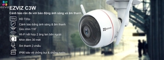 Camera Ezviz C3WN 1080p 4.4mm (CS-CV310-A0-1C2WFR)