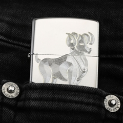 Zippo Khắc 12 Cung Hoàng Đạo Bạch Dương - Aries uy tín