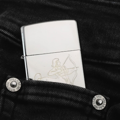 Zippo Khắc 12 Cung Hoàng Đạo Nhân Mã - Sagittarius quà tặng bạn bè cao cấp