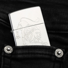 Zippo Khắc 12 Cung Hoàng Đạo Sư Tử - Leo sang trọng