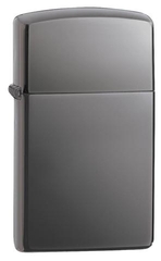 Zippo Black Ice (Dark Chrome) Slim