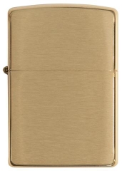 Zippo Brushed Brass 1