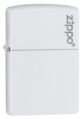 Zippo White Matte with Logo