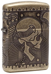 Zippo Steampunk 360 Multicut Antique Brass Armor