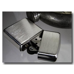 Zippo Armor Brushed Sterling Silver 7