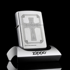 Zippo-LEFT-COAST-PRODUCTIONS-ENGRAVE-J-XVI-2000-bac-co-vo-day-amor-case-the-holly-cross-doc-dep-la-quy-heim-co