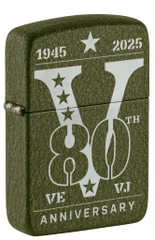 Hộp Quẹt Zippo 46949 VE/VJ 80th Anniversary Collectible