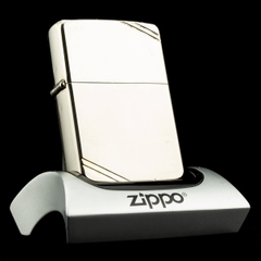 Zippo Used Vintage 1937 High Polished Chrome 1985 I Một La Mã Siêu Hiếm - Đã Sử Dụng