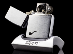 Zippo La Mã Tẩu Brushed Chrome XI 1999 5