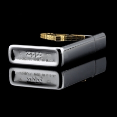 Zippo-WING-SHIELD-EMBLE-GOLD-HIGH-POLISH-SLIM-LIMITED-EDITION-1991-op-noi-logo-vang-nho-gon-tinh-te