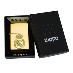 Zippo Khắc Logo Real Madrid tinh tế