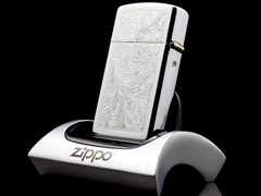 Zippo Slim Floral 3 Gạch 1979 4