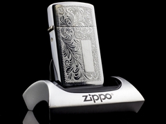 Zippo Slim Floral 3 Gạch 1979 1