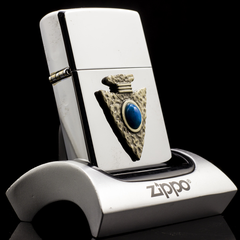 Zippo La Mã Turquoise Arrow Head Blue Stone XVI 2000