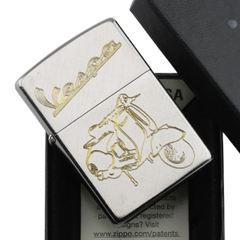 Zippo Khắc Vespa Fan Made tinh tế