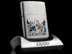 Zippo Cổ Fishing 4 Gạch 1978 1