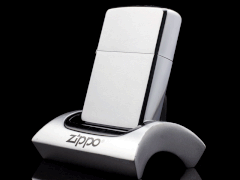Zippo Cổ Brushed Chrome 1 Gạch Thẳng 1973 2