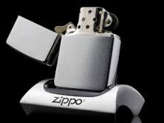 Zippo Cổ Brushed Chrome 1 Gạch Thẳng 1973 5
