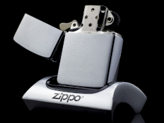 Zippo Cổ Brushed Chrome 1960 6 Chấm 1