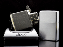 Zippo Cổ Brushed Chrome 7 Gạch 1975 8