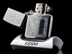 Zippo Cổ Engine Turn 6 Gạch 1976  5