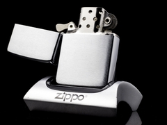 Zippo Cổ Brushed Chrome 1961 5 Chấm 5