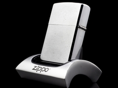 Zippo Cổ 7 Gạch Brushed Chrome 1983 4