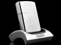 Zippo Cổ 7 Gạch Brushed Chrome 1983 3