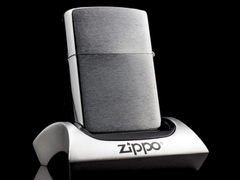 Zippo Cổ 7 Gạch Brushed Chrome 1983 1