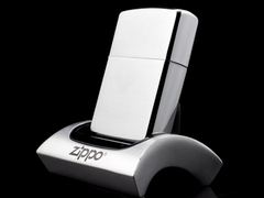 Zippo Cổ Brushed Chrome 8 Gạch 1966 1