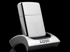 Zippo Cổ Brushed Chrome 1970 4 Gạch Thẳng 3