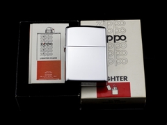 Zippo Cổ High Polish Chrome 2 Gạch 1980 8