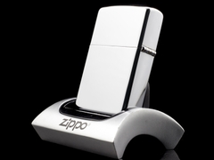Zippo Cổ High Polish Chrome 2 Gạch 1980 3