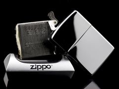 Zippo  Cổ High Polish Chrome 1966 8 Gạch Thẳng 8