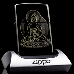 Zippo Phật Toạ Toà Sen