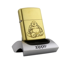 Zippo Di Lặc Đồng Nguyên Khối Vỏ Dày | Chính Hãng Made In USA