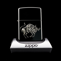 Zippo Khắc 12 Cung Hoàng Đạo Kim Ngưu - Tarus 1