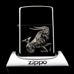 Zippo Khắc 12 Cung Hoàng Đạo Ma Kết - Capricorn 1