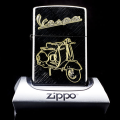 Zippo Khắc Vespa Fan Made