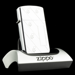 Zippo Used Slim Floral 1959 Hoa Văn Ruột In Độc Hiếm - Đã Qua Sử Dụng